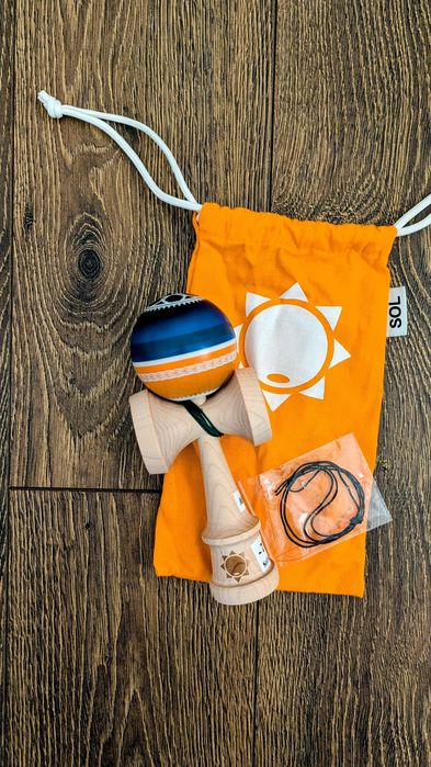 Sol Kendama - Cushion Cler Tama (beech), 1Up Ken (mapple or bamboo)