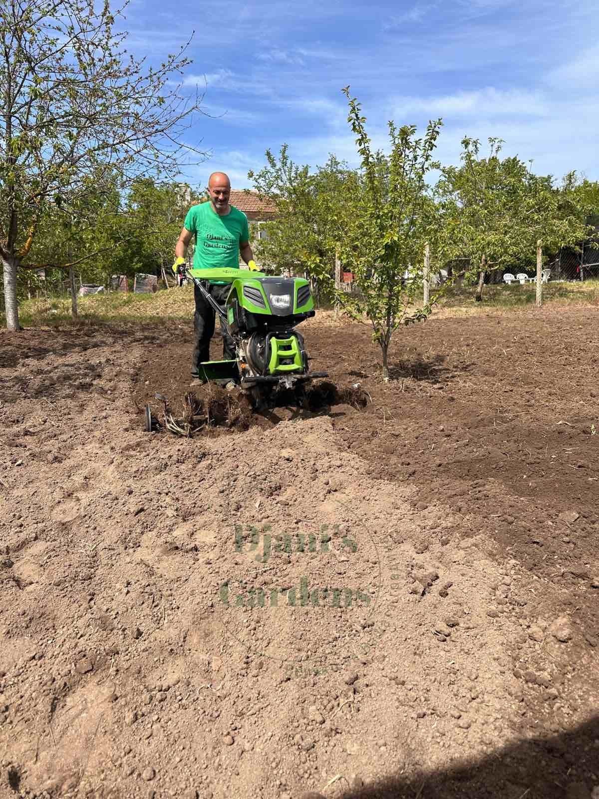 Фрезоване и оране на малки, средни и големи парцели и дворове