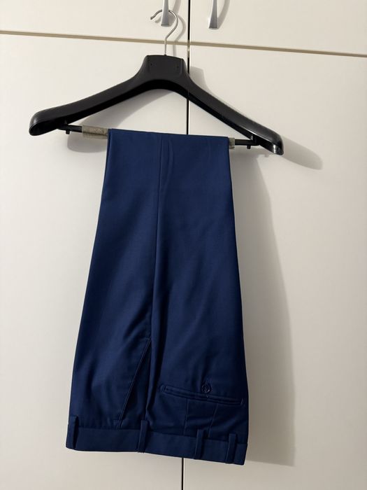 Costum albastru inchis Marecom, marimea 46