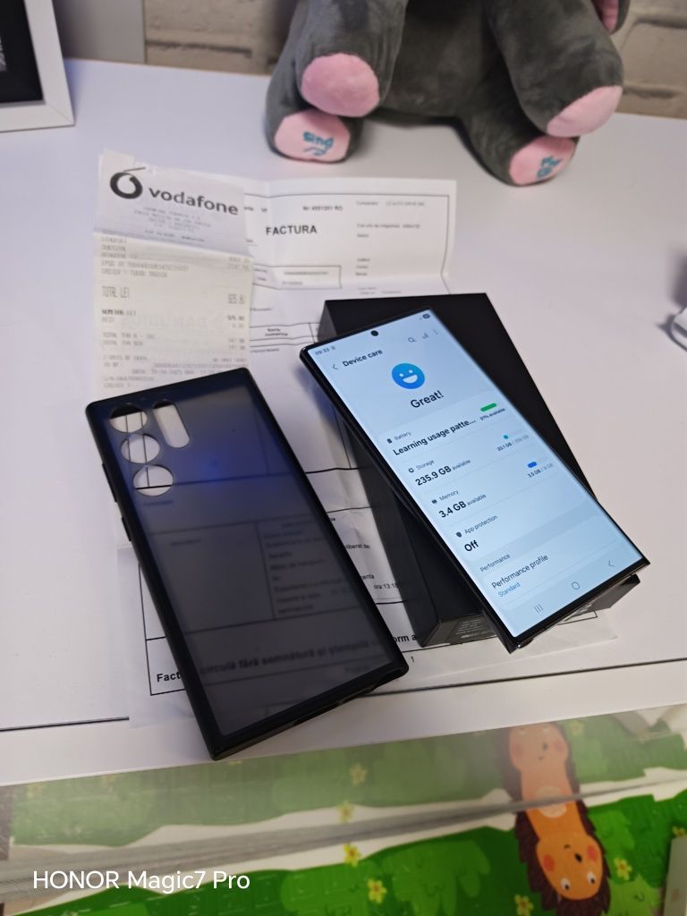 Samsung S23 Ultra Black 256GB Factura Garanție Vodafone 12.2025