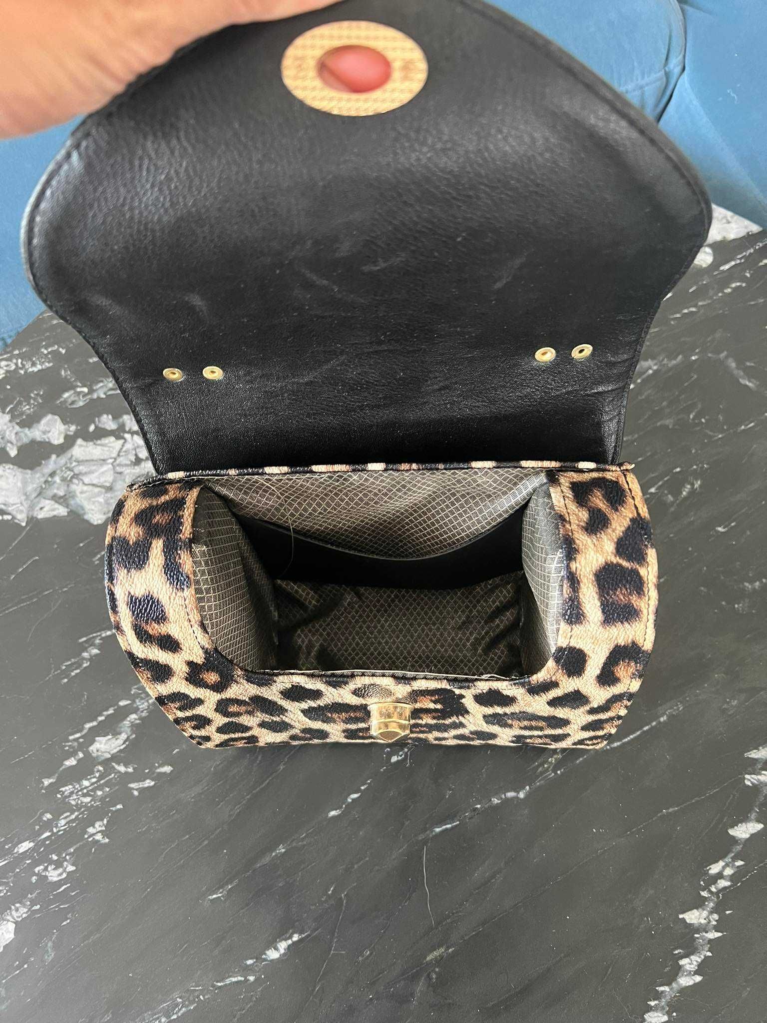 Дамска чанта с тигров принт