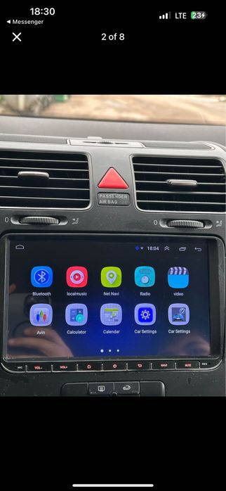 Мултимедия 9 инча за Голф 5 ПАСАТ