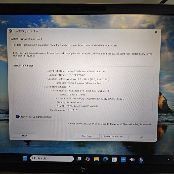 Amanet F28: Laptop HP Elitebook 640 G10 [p]