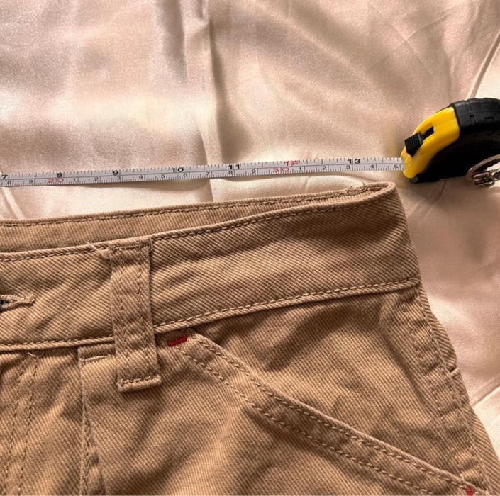 Blugi Baggy Largi Bej Mărimea S H&M