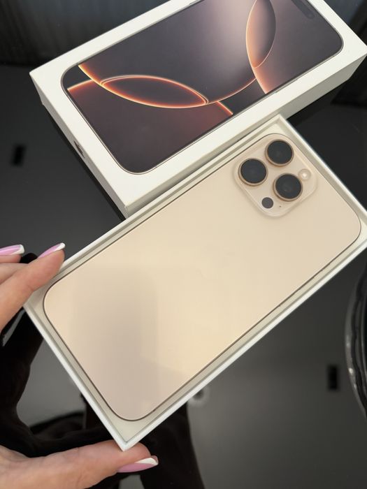 Iphone 16 Pro Max 512 Gb Desert Titanium Auriu