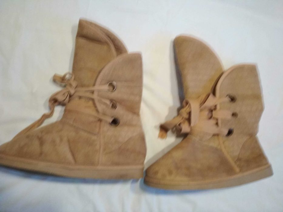 Продавам топли зимни ботуши - меки велур