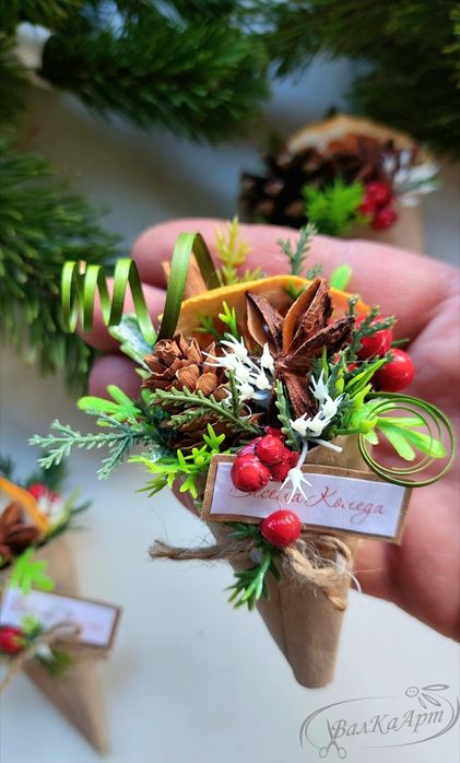 Ръчно изработени коледни подаръци до 10лв