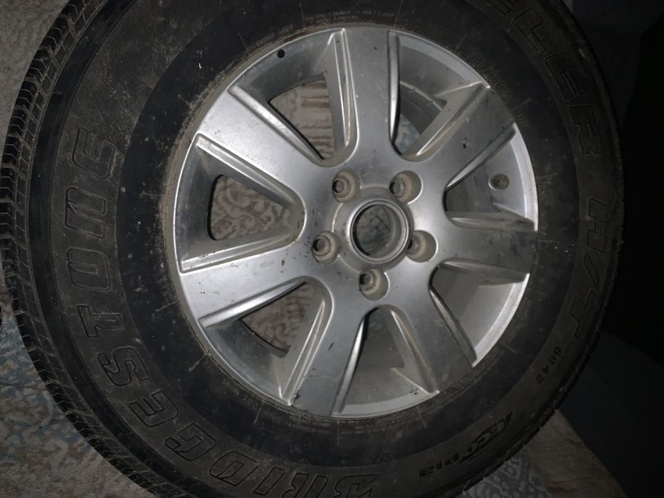 Продам запаска 5/120 разболтовка 245/70/R16