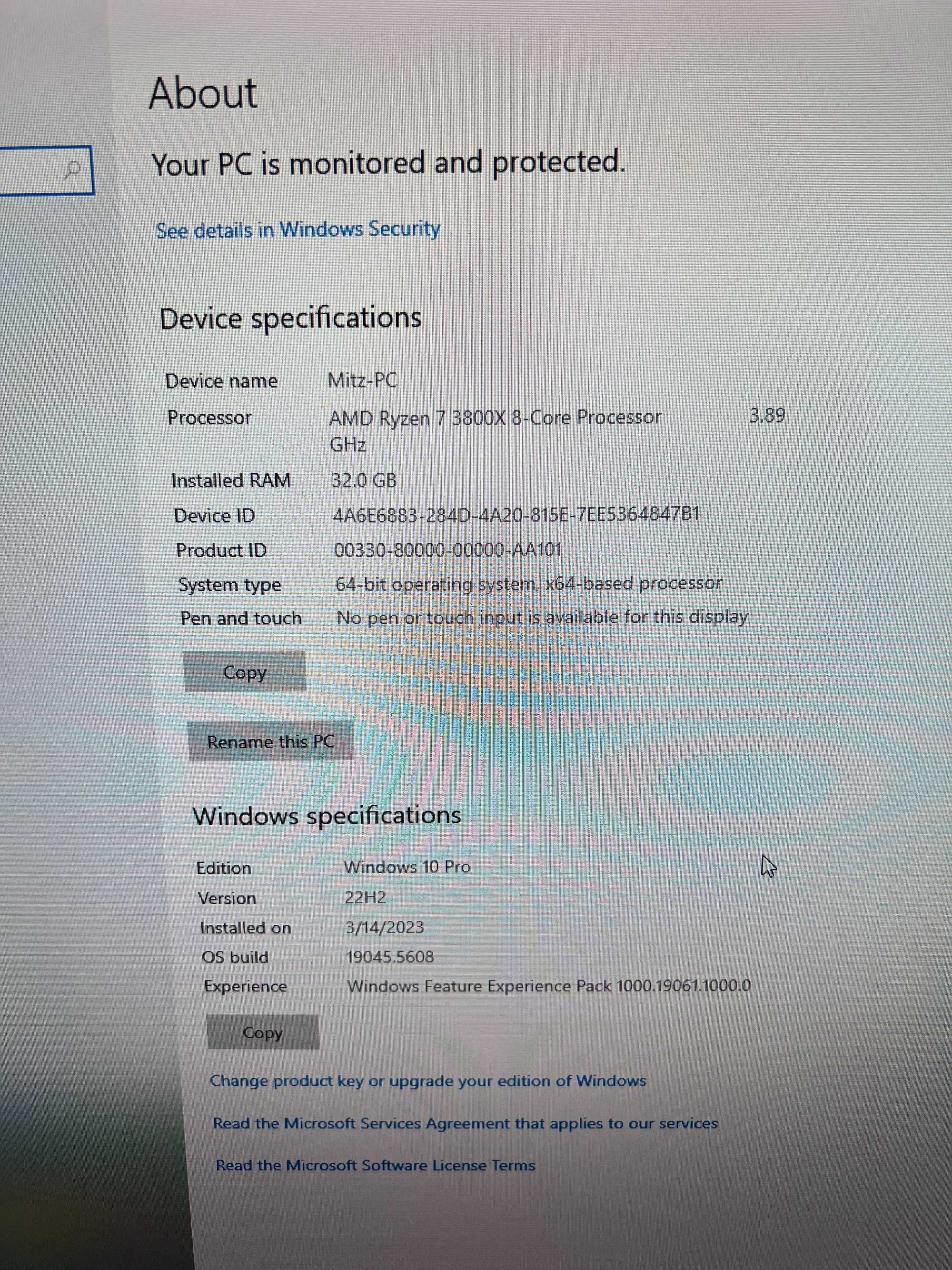 Calculator/unitate Gaming Ryzen 7 3800x, 32GB DDR4, GTX 1070 8GB