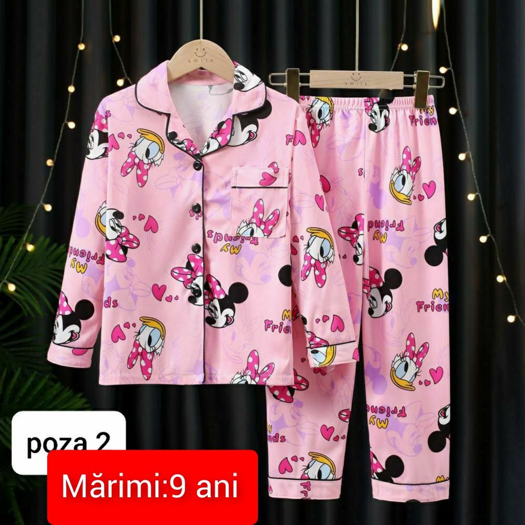 Pijamale drăguțe pentru copii