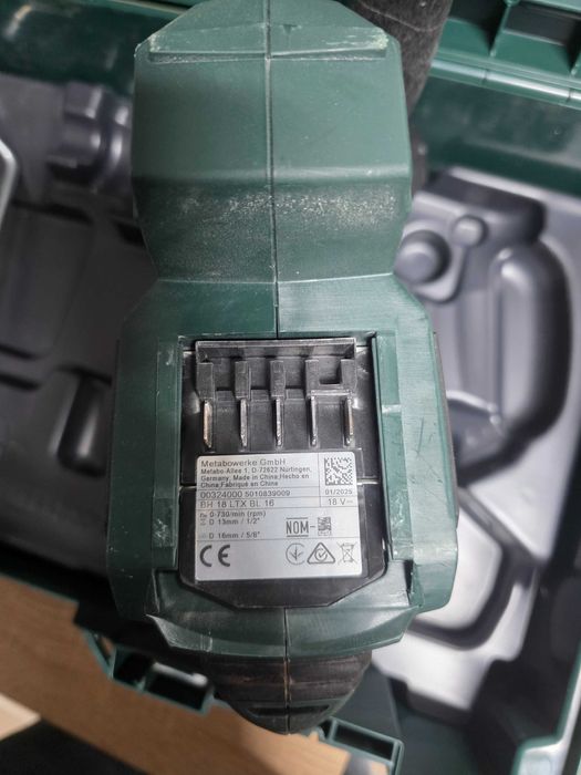 Metabo BH 18 LTX BL 16 ciocan rotopercutor cu acumulator 18 V | 1,3 J