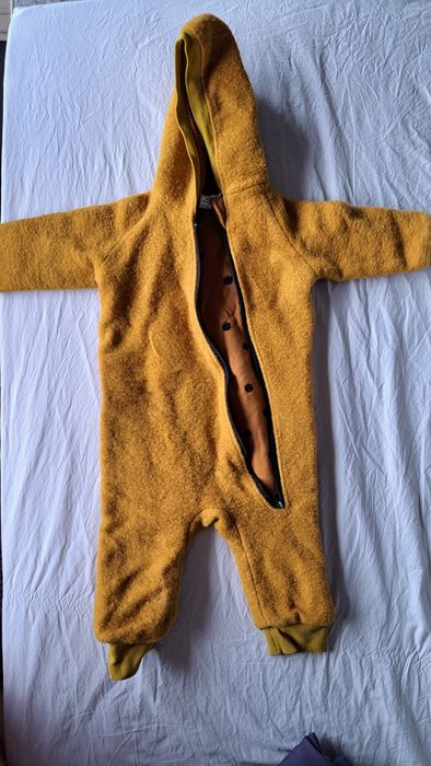 Vand salopeta cu gluga din lana fiarta HBebe