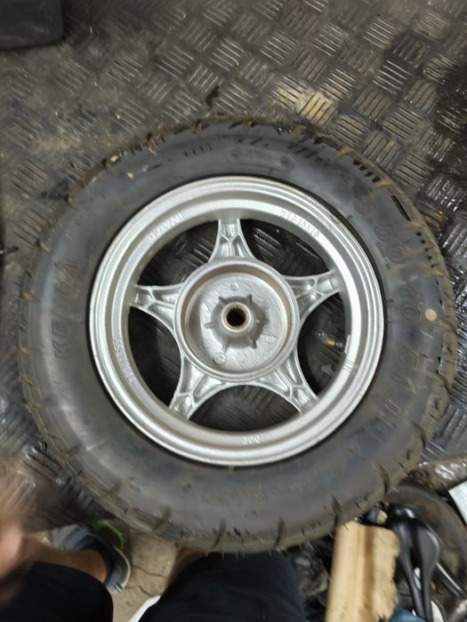 Roată completa spate gy6 pe 10