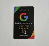 Card NFC pentru recenzii Google sau Tripadvisor, Instagram