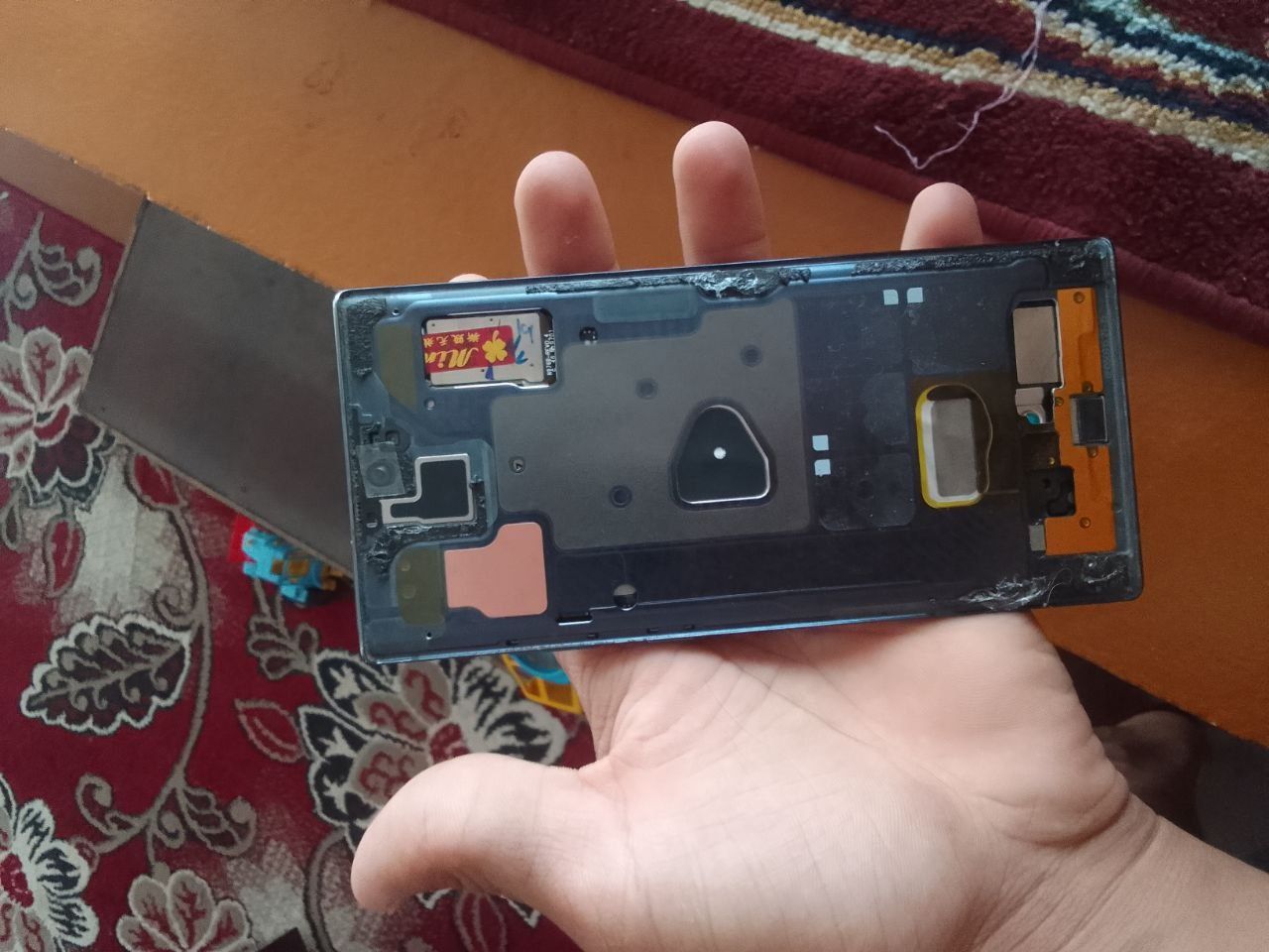 Samsung Note 10 plus plata