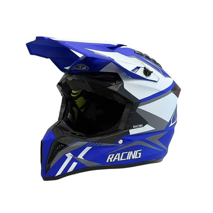 Кросова Каска за мотокрос, ендуро ATV, колело S-XL Black/Yellow