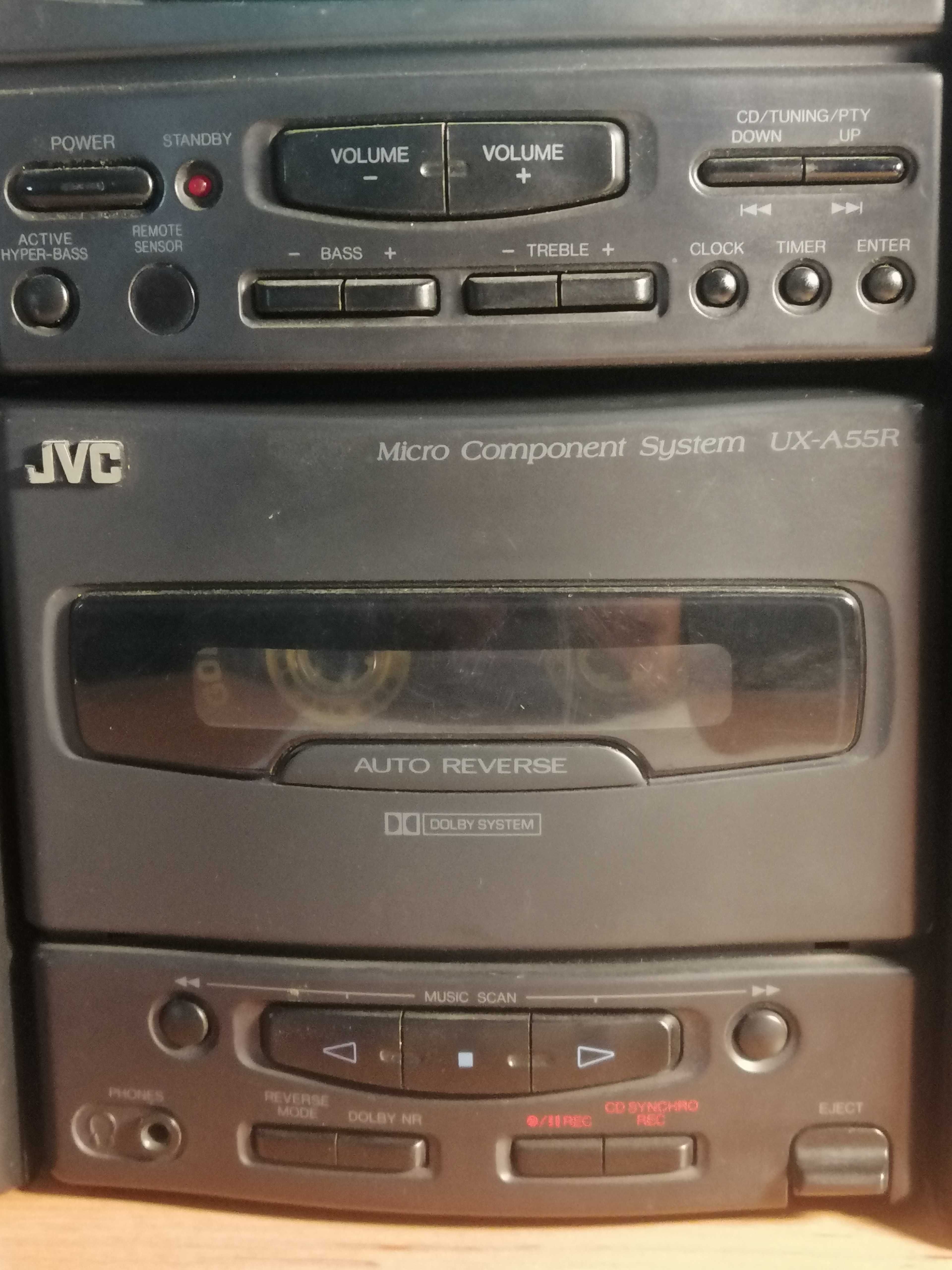 Combina audio (minisistem) JVC full digital cu rds si telecomandă