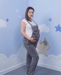 джинсовый комбинезон для беременных