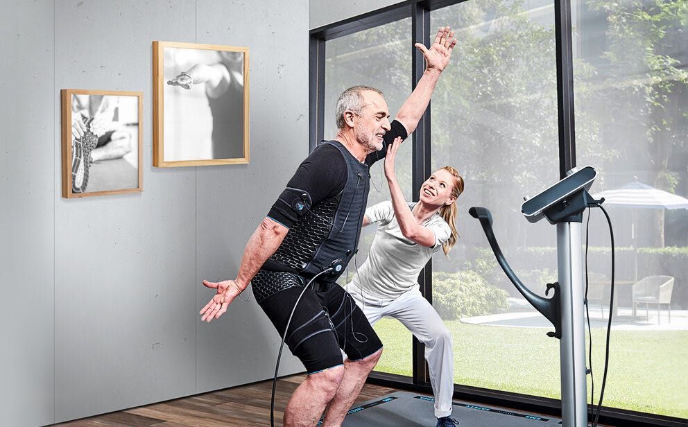 miha bodytec medical EMS device