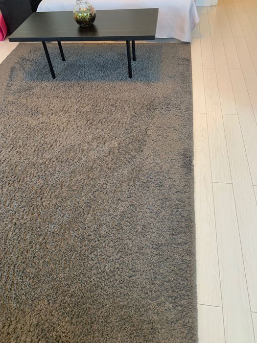 Covor Shaggy, fir lung, gri