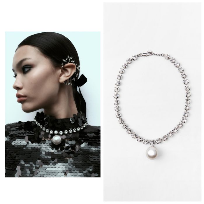 Zara цепочка новая цепь чокер женская зара