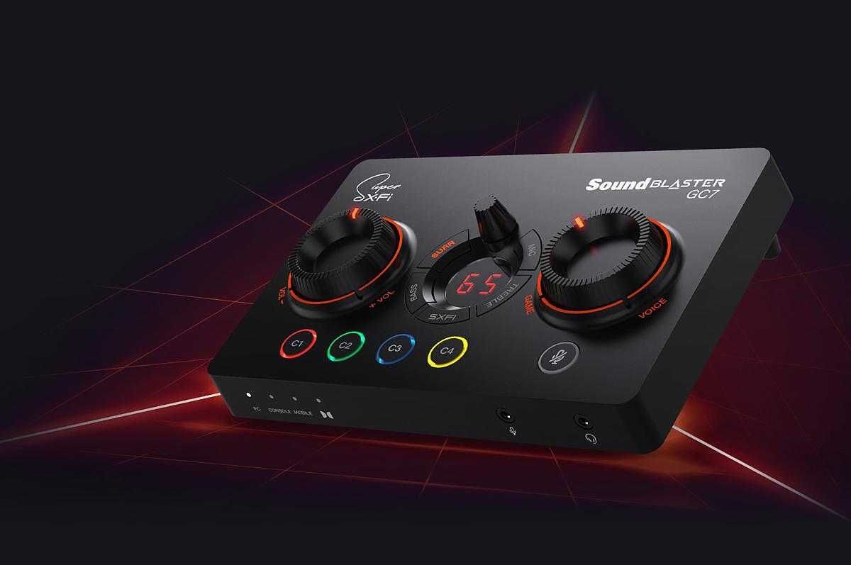 Creative Sound Blaster GC7 Външна звукова карта/SXFI/7.1