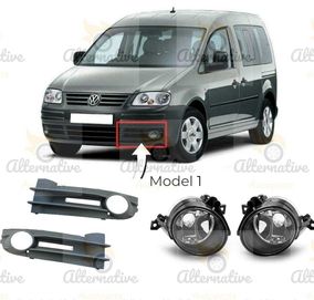 Решетки и халогени за VW Caddy Polo Кади Тоаран Поло Тигуан 2004-2015