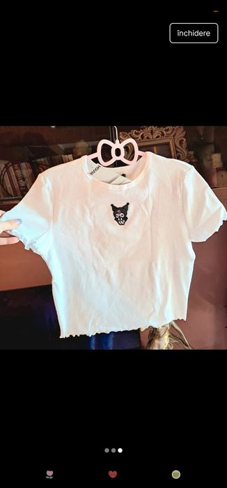 Tricou cu etichetă de la House tricou bumbac Kuromi