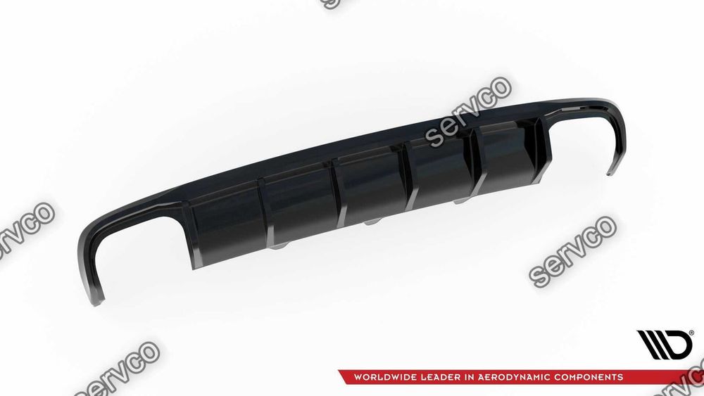 Difuzor bara spate Audi A4 B8 Facelift 2011-2015 v22 - Maxton