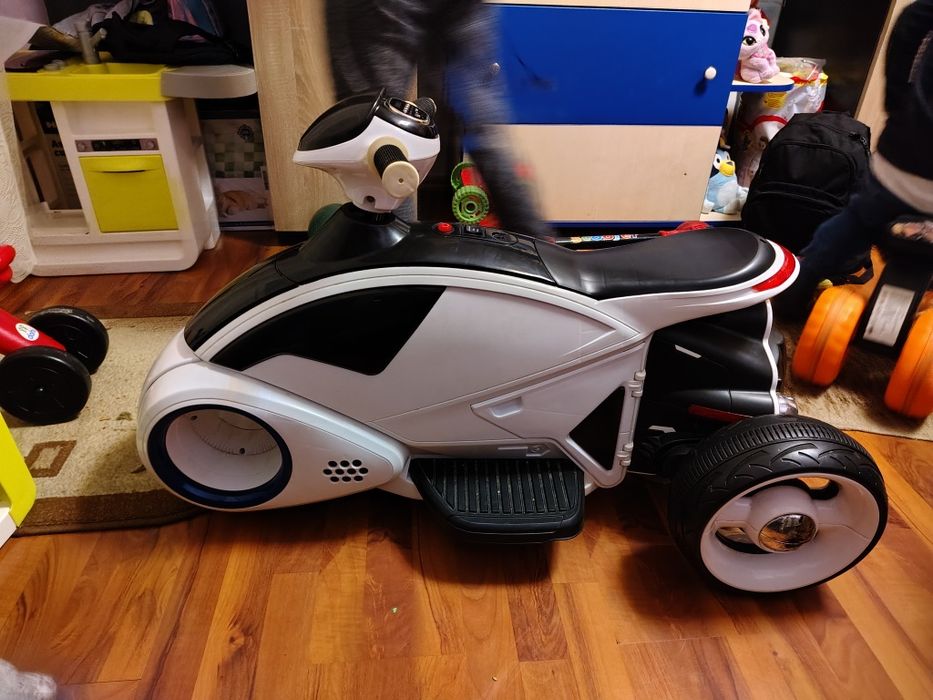 Motocicleta electrica C-toys copii "Space Ship" cu acumulator