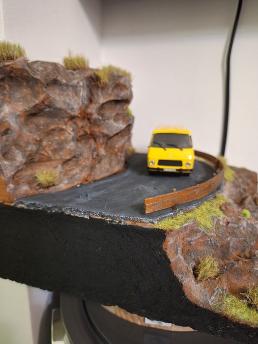 Diorama Auto Rocar Tv scara 1.43