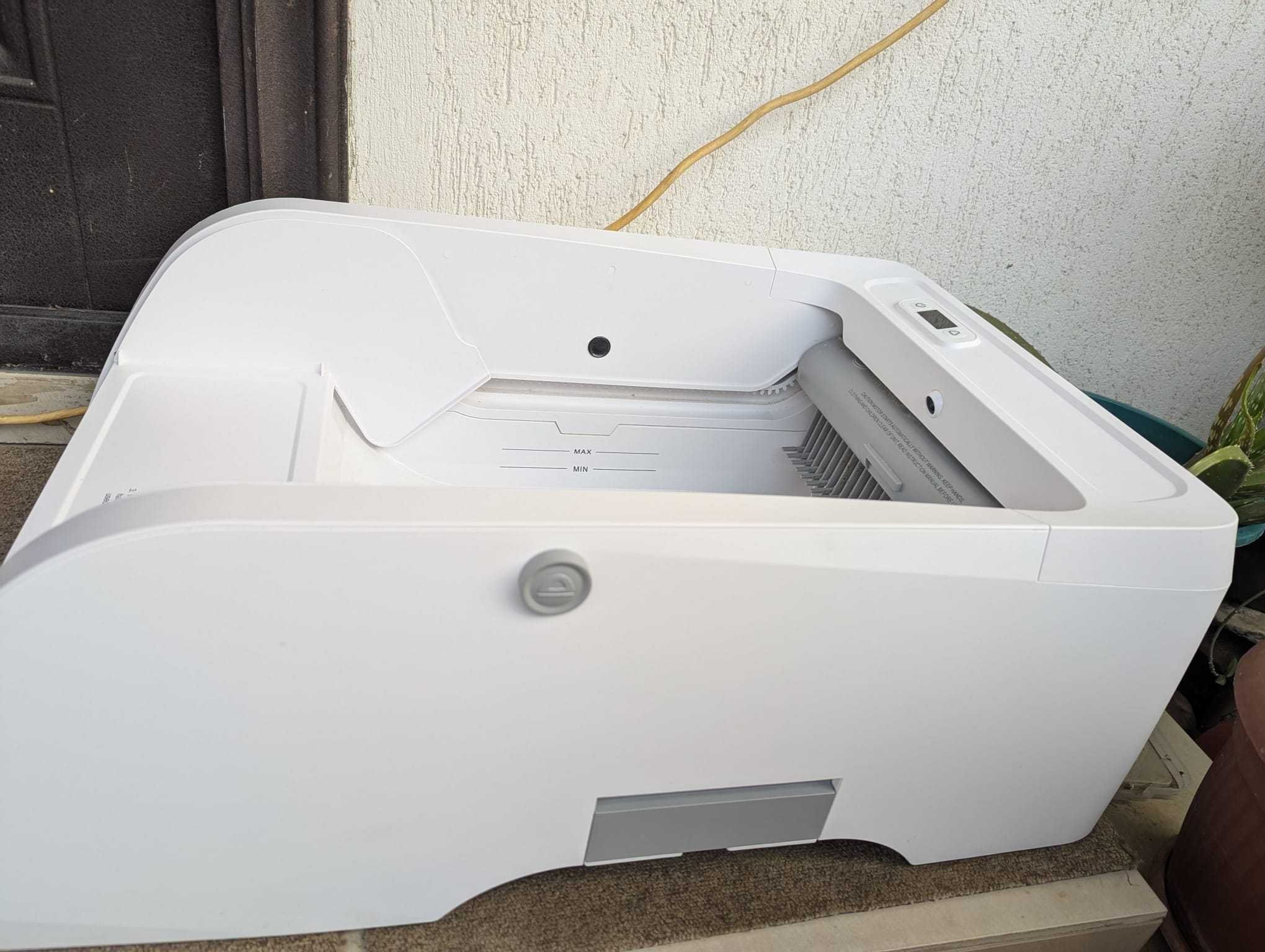 Litiera pentru Pisici, Boxa Inteligenta cu Control prin Aplicatie,