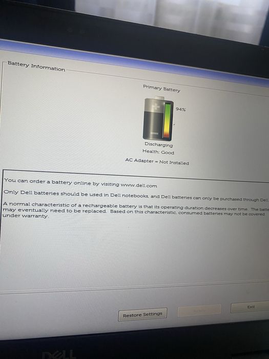 Laptop Dell Intel i5-8350u 16 gb ram