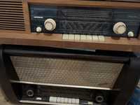 Radio vintage pe lampi