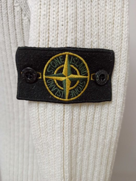 Pulover Stone Island alb marimea M