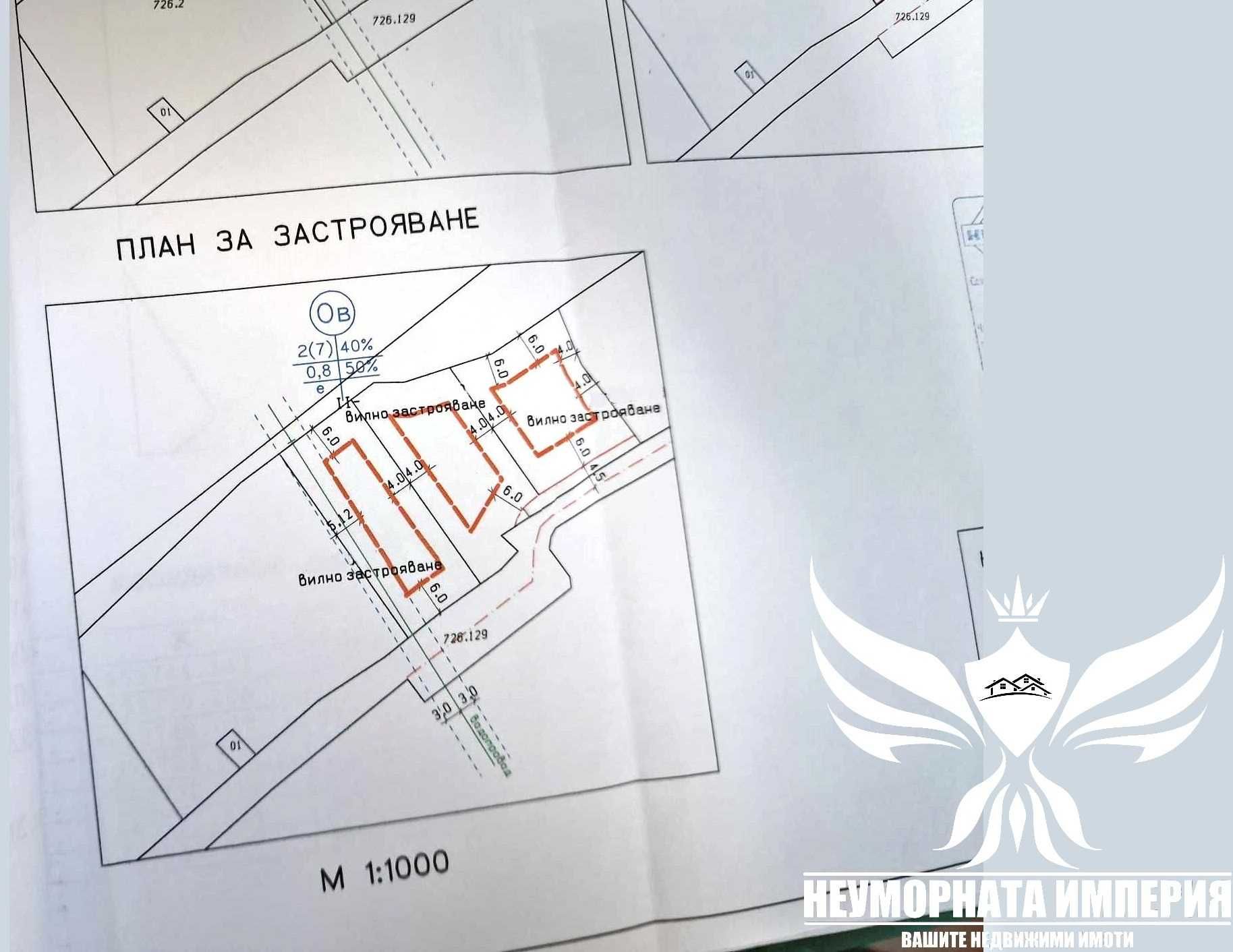 Продавам парцел със сменен статут 600кв.м. в гр.Асеновград кв.Зъбчето