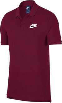 Tricou Polo Barbati din bumbac marca NIKE Culoarea Rosu Marimea M