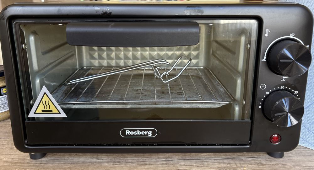 Мини фурна Rosberg R51441C, 800W, 9 литра