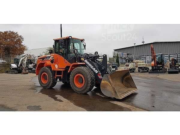 dezmembrari excavator si incarcator frontal doosan