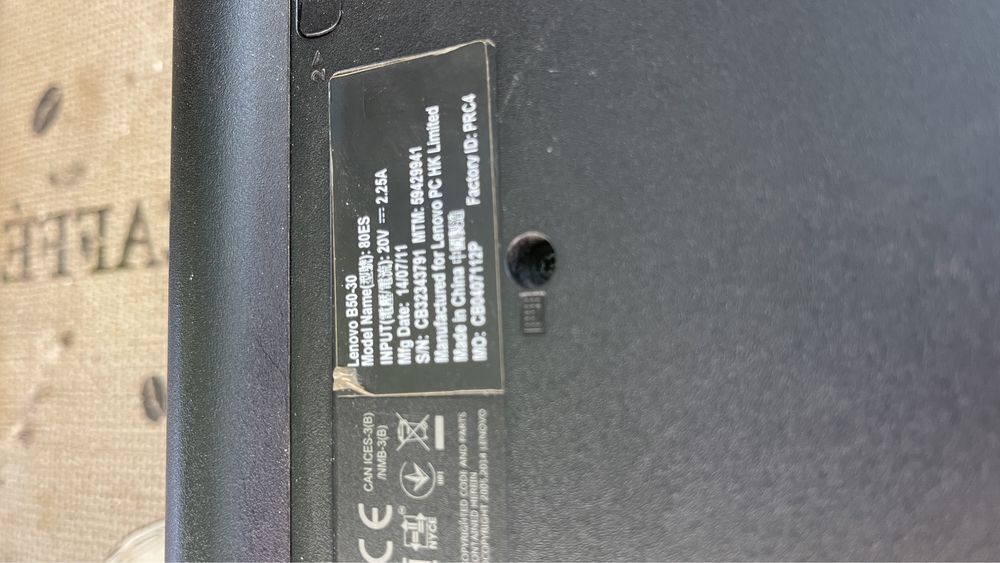 Dezmembrez Laptop Lenovo B50-30 si B50-70