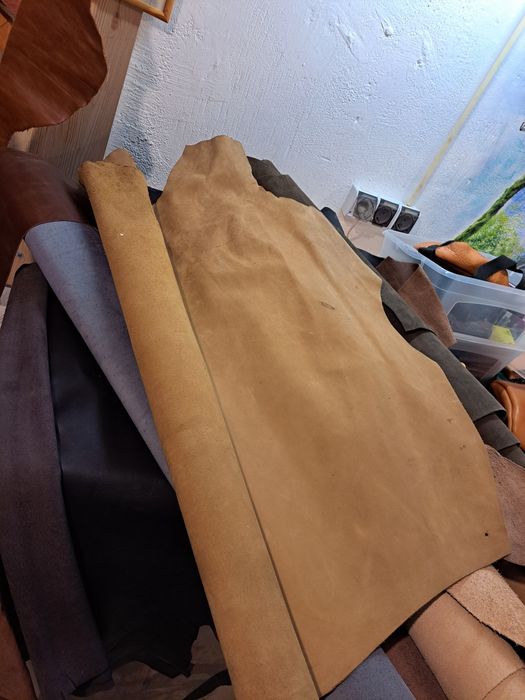Piele tabacita, piele la metru, marochinarie, hand made, leather