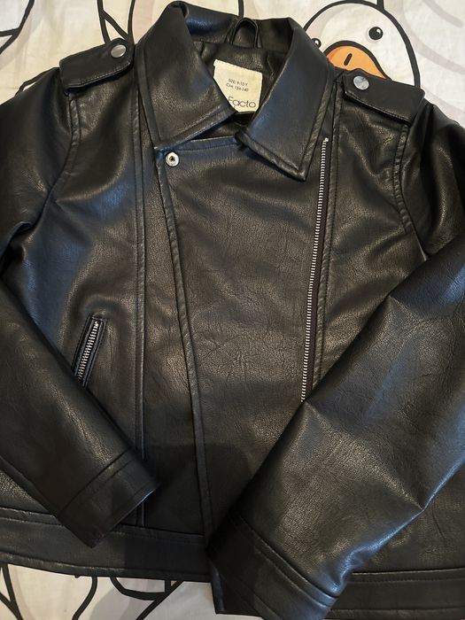 Куртка кож зам детская