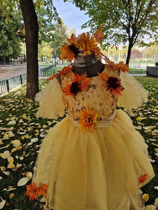 ZANA TOAMNA RECOLTEI festivalul toamnei costum rochie vara primavara