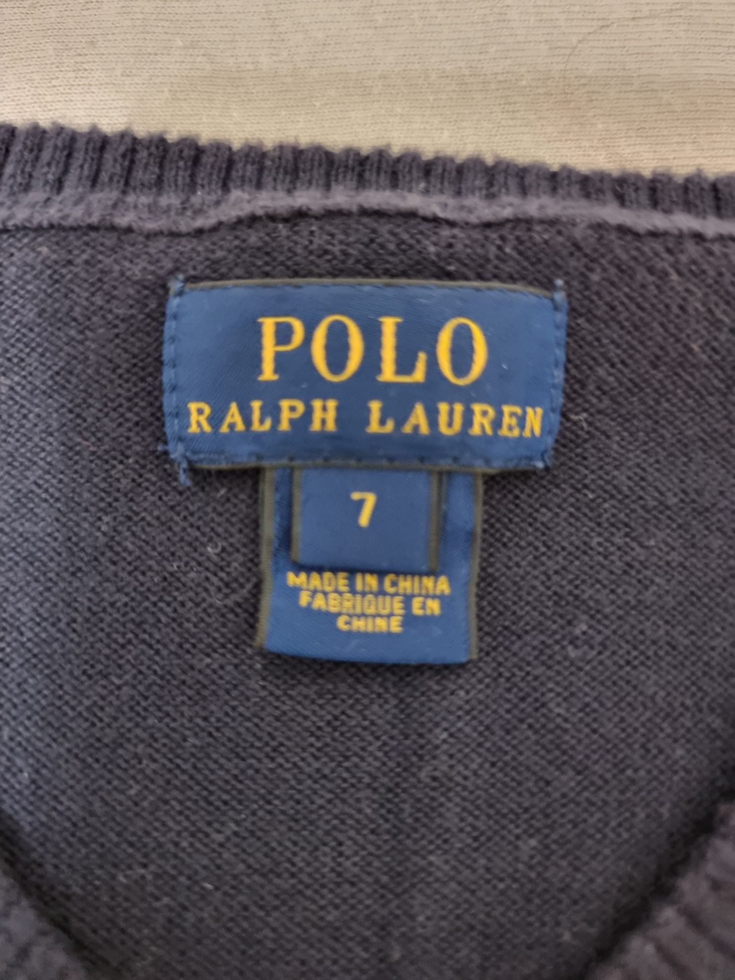 Vand pulover Polo Ralph Lauren copii 7 ani.