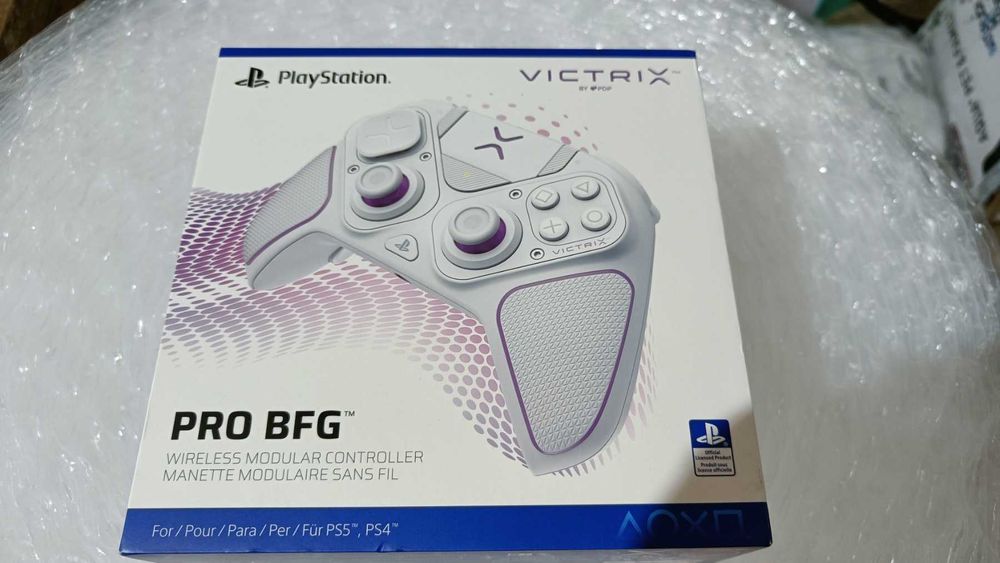 Безжичен контролер PDP Victrix Pro BFG, PlayStation 5, Програмируем