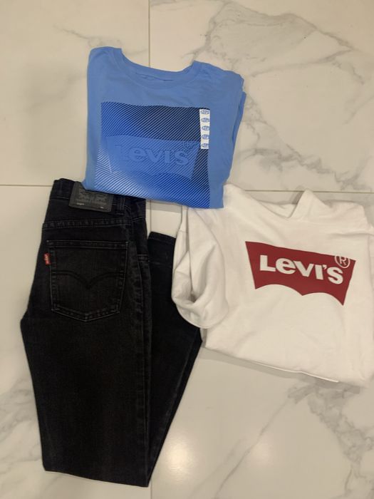 Лотче от оригинални дрешки Levi’s за дете с ръст 140 см-10 години
