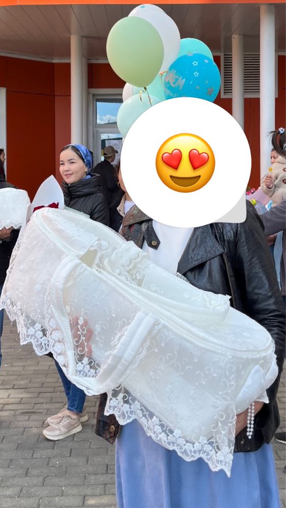 Переноска на выписку для детей (конверт)