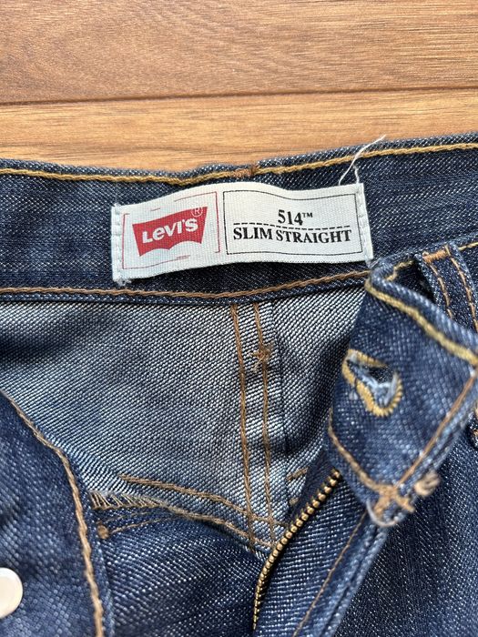 Levi's 514 Pantaloni de Bărbați din Jean în Croială Slim Albastru