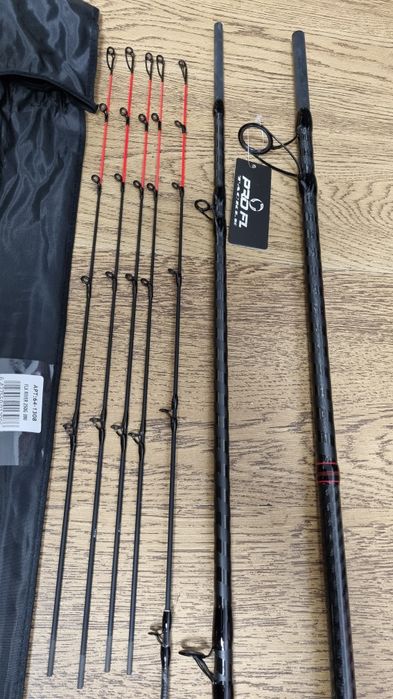 SET 2 Lansete Feeder FL FLX River 3.90m/100-250gr/3seg