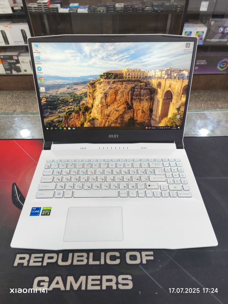 MSI Sword 15 (i7-11800H/8/512/RTX3050TI)